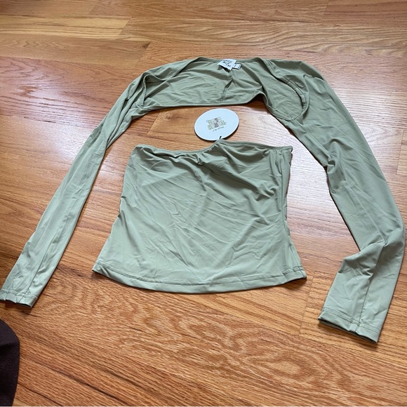 PRINCESS POLLY BOLERO AND TUBE TOP SET - Picture 1 of 4